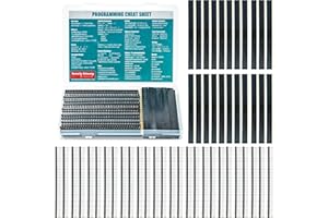 Lonely Binary 75pcs 2.54mm Male hearder and Female Breadboard Pin Headers (20x40-pin Female headers, 55x40-pin Male headers) with Storage Case Compatible with Arduino ESP32 STEM DIY Projects