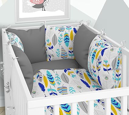 Lot De 3 Housses De Couette Pour Bebe 100 X 135 Cm Avec Drap Housse Et Tour De Lit 6 Housses En Velours Pour Lit Bebe 70 X 140 Cm Amazon Fr Bebes Puericulture