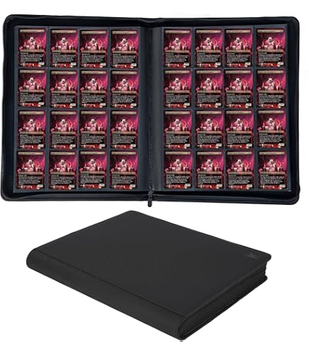 Amazon.com: KUOOKING 1000+ Pockets Trading Card Binder, 16