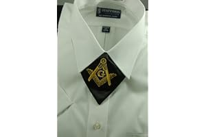 Tie Masonic Cravat Master Mason Square & Compass - The Masonic Exchange