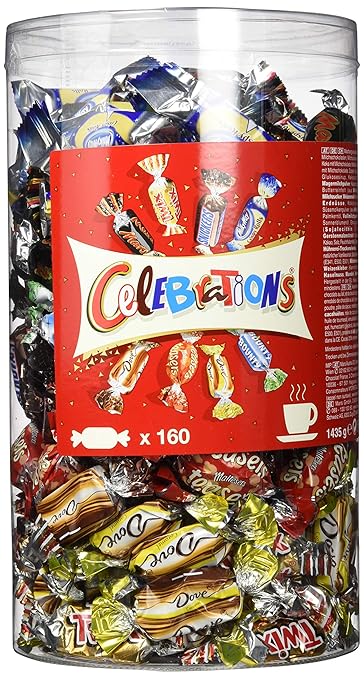 Celebrations Blisterbox, 1,4 kg Multipack mit 160 Pralinen