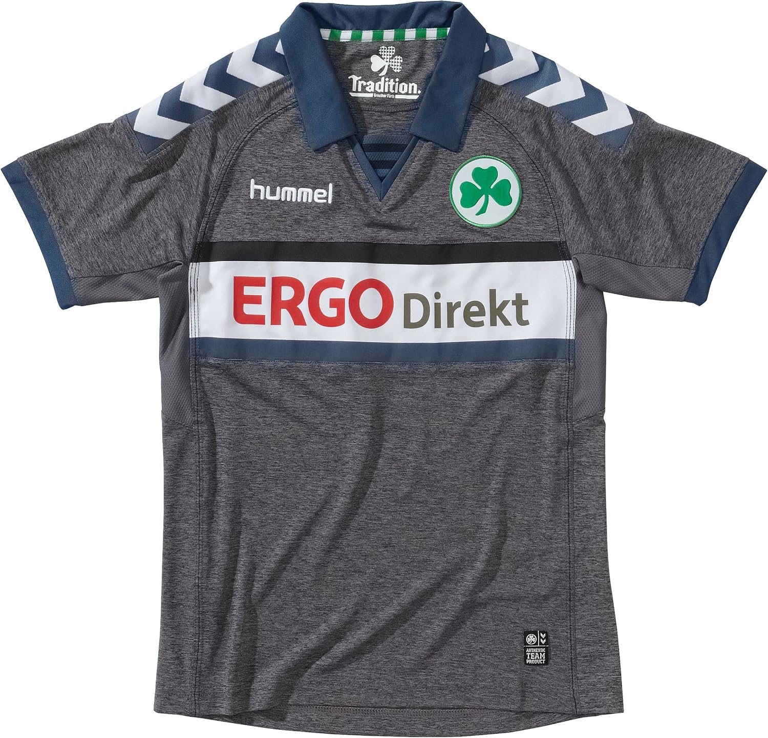 hummel Football Shirt Furth Short Sleeve Away Jersey Amazon.co.uk