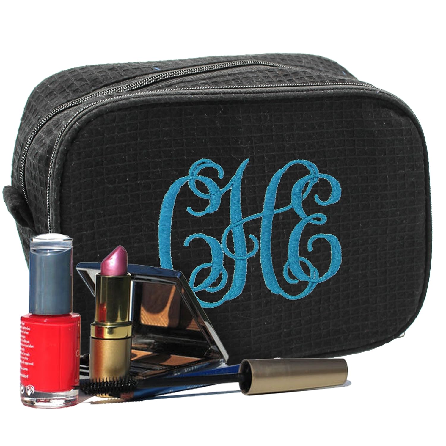 Best Personalized Waffle Makeup Bag