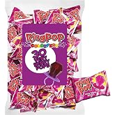 Ring Pop Purple Berry Punch Halloween Lollipop, 30 Ct, Party Favors | Purple berry punch Halloween lollipops, individually wrapped, in bulk, for birthday parties and goodie bags