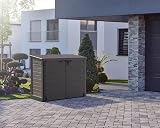 Duramax Cedargrain StoreAway 1200L Plastic Garden Storage Shed Brown view 7