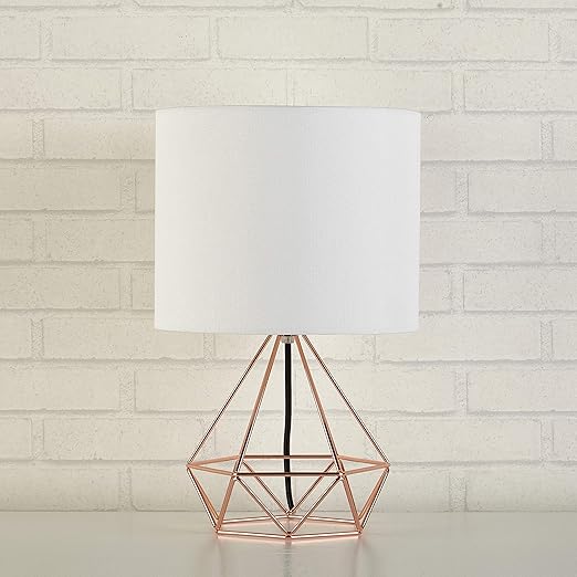 gold wire table lamp