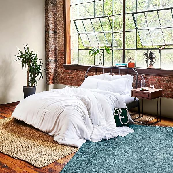 Eucalyptus Lyocell Duvet Cover with 