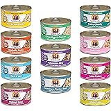 Weruva Classic Cat 11 Flavors Variety Pack, Grain and Gluten Free, 3 Ounce Cans Pack of 24