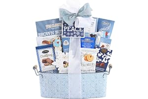 Peace on Earth Holiday Gift Basket A Great Hamper Full of Gourmet Snacks and Food