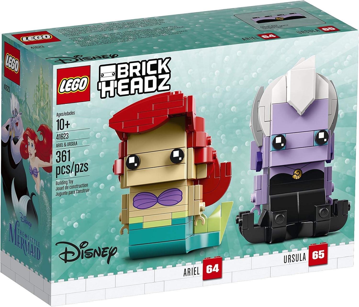 lego brickheadz little mermaid