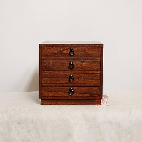 Amazon Com Japanese Tansu Style Jewelry Box Kb12 4 Drawers Box