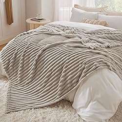 Bedsure Fleece Bed Blankets Full Size - GentleSoft