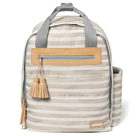 skip hop striped diaper bag