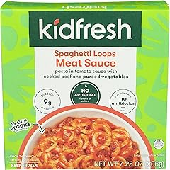 KIDFRESH Spaghetti Loops and Meat Sauce, 8 OZ