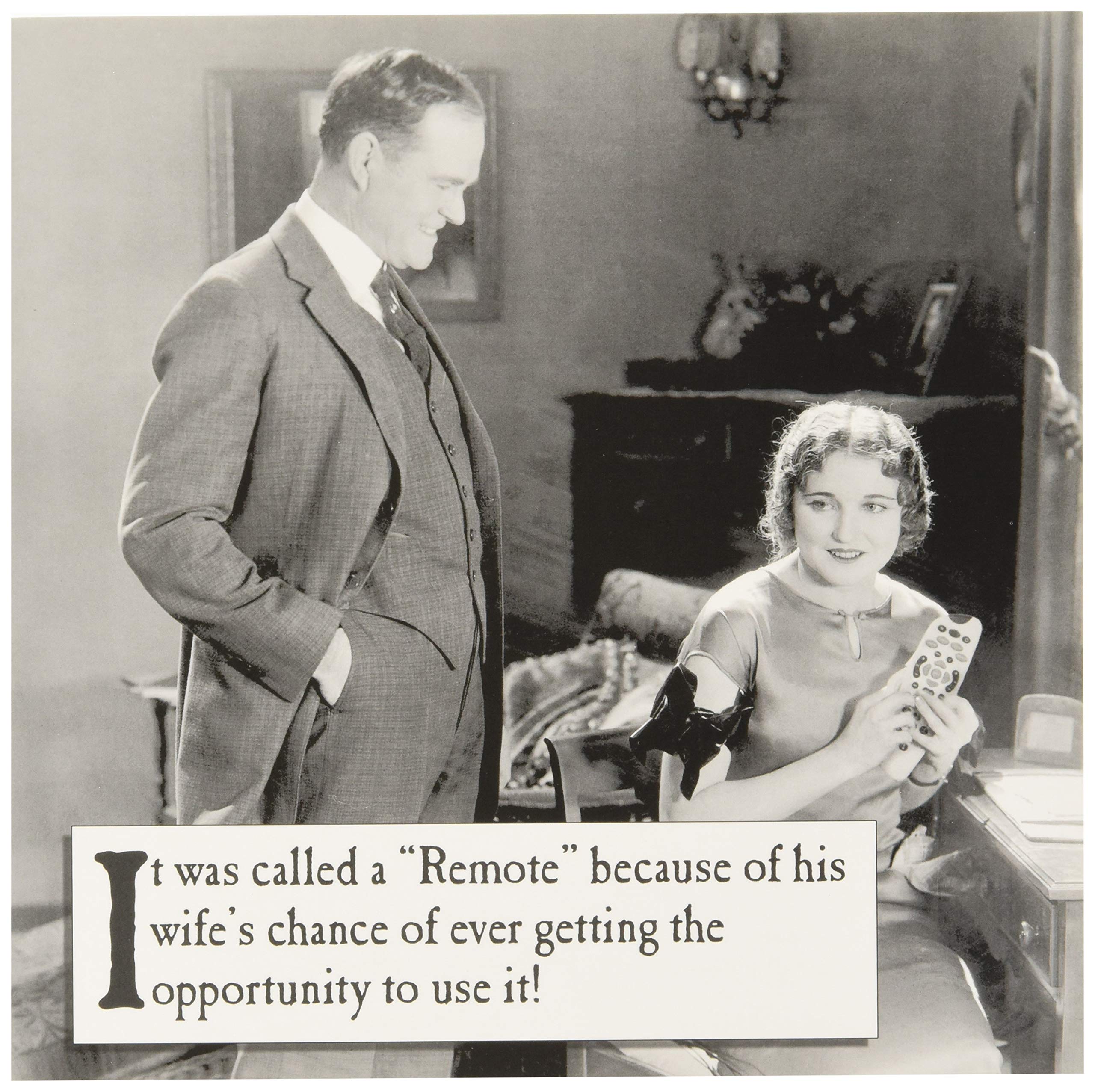 Funny Birthday Card For Him, Blank inside To Write What You Wish, Occasional Card For Men,156 x 156 mm