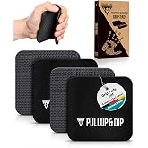 PULLUP &amp; DIP Neoprene Grip Pads for Weightlifting [Set of 4], Workout Pads, The Alternative to Gym Workout Gloves, Gym Pads for Weightlifting &amp; Calisthenics, No More Sweaty Gym Gloves