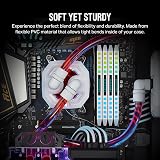 Corsair Hydro X Series XT Softline Tubing 10/13mm Clear PVC UV Resistant view 3