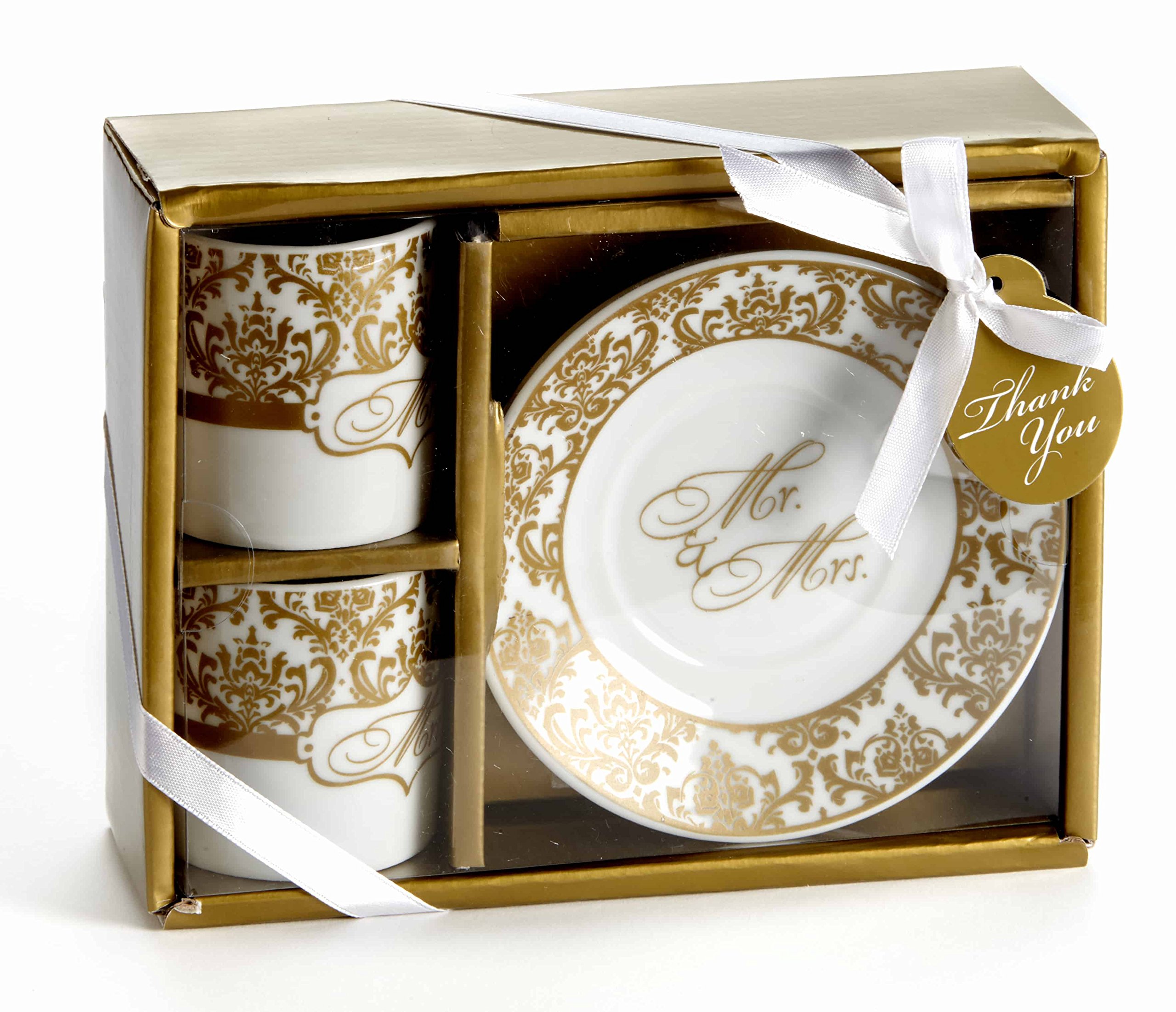 Artisano DesignsGold Mrs. Espresso Cup Set (Set of 2)