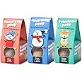 Modern Sprout Wildflower Seed Ball Poop - Christmas Gift - Non-GMO, Hand-Rolled Clay Seed Bombs with Wildflower Seeds - Plop Plant & Grow Gardening Gift Set for Kids & Adults (Jingle Plop - Pack of 3)