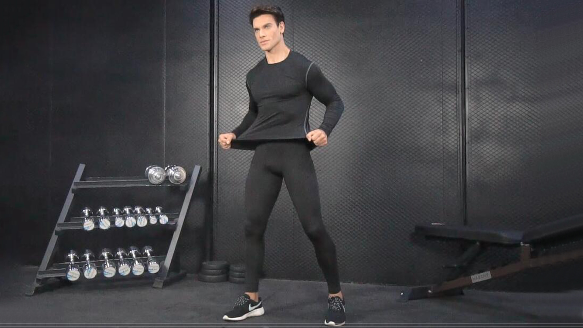 Haut De Compression Homme Meetyoo Tee Shirt Compression Homme Manche Longue, Baselayer Maillot Running Vetement Fitness Pour Sports Jogging Musculation - Sport Manche De Compression Homme