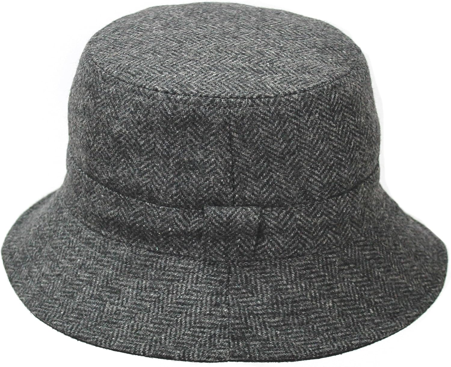 herringbone bucket hat