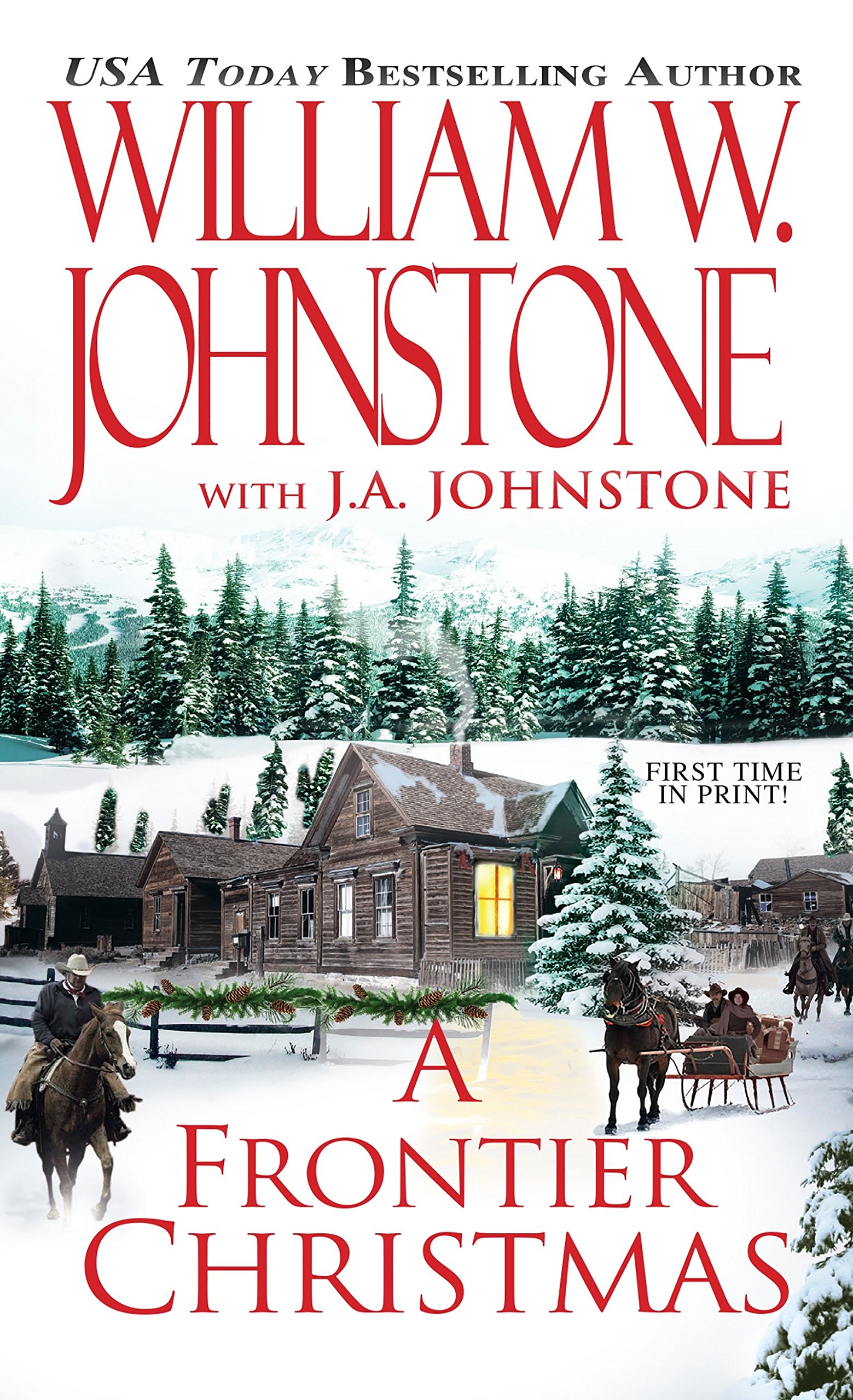 Frontier Christmas 2022 Amazon.com: A Frontier Christmas: 9780786033607: Johnstone, William W.,  Johnstone, J.a.: Books