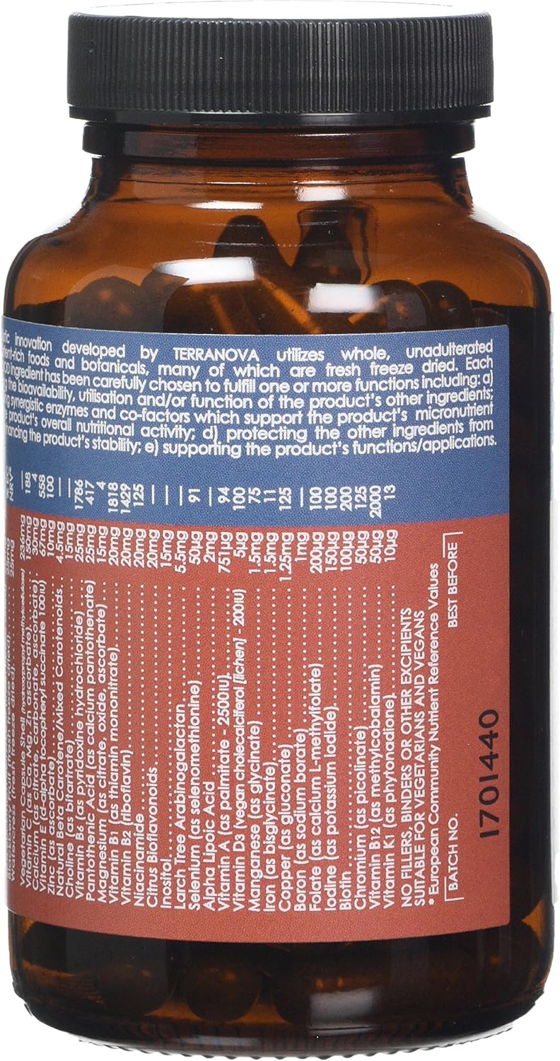 Full Spectrum Multivitamin Complex (100 caps), 100 Count (Pack of 1) - Image 5