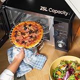 Russell Hobbs 25L 4-in-1 Digital Microwave Air Fryer 900W Black view 7