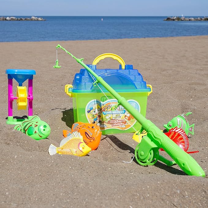 pretend and play fishing set