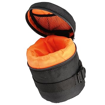 Kalahari Swave Objektivköcher (11 cm) schwarz