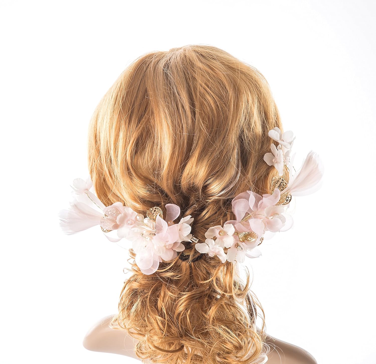 Amazon Com Flower Hair Pin Bridal Hair Clip Flower Hair Comb