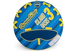 NorEast Outdoors Paradise Water Sports - Oasis Towable Tube for Boating - 1 and1-3 Riders