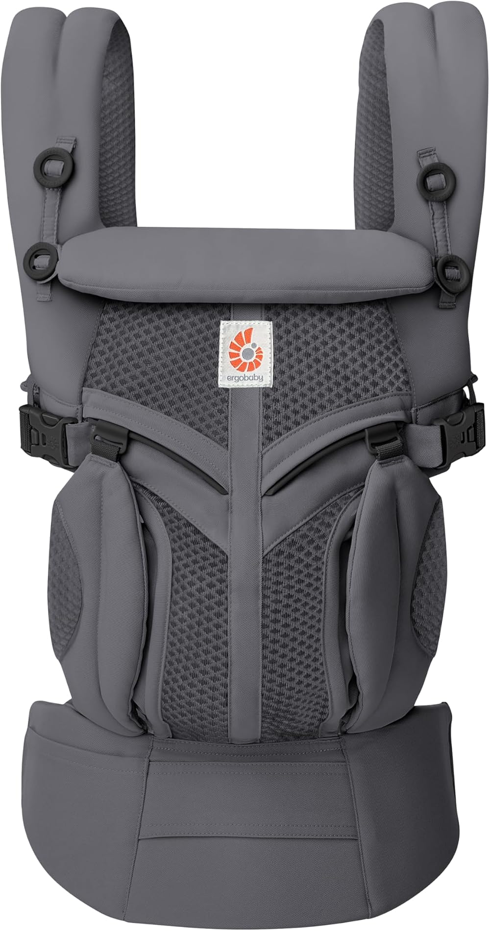 Ergobaby Omni Classic Mesh Baby Carrier 4-Position Charcoal Grey Newborn to