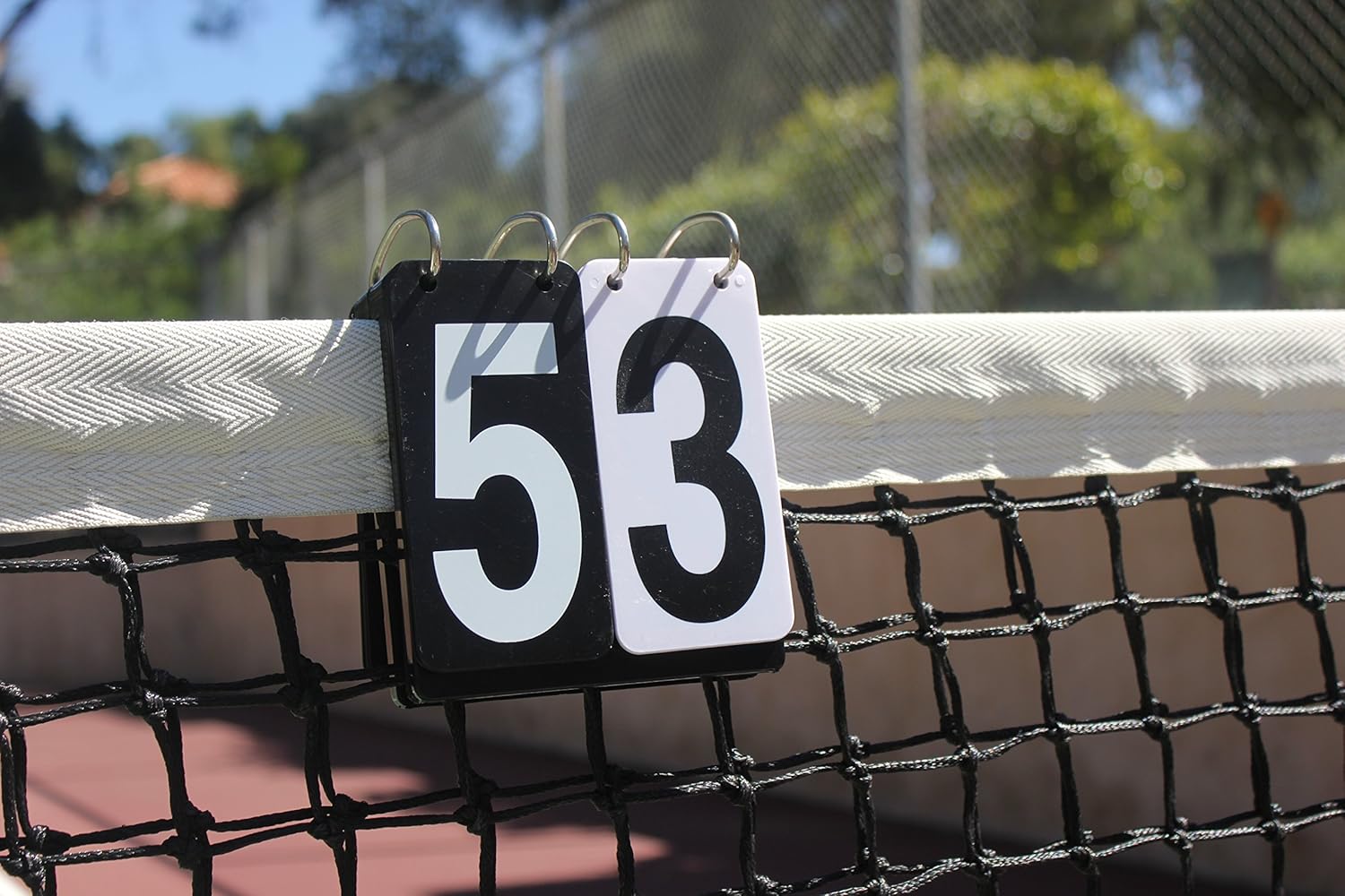 Match Tuff EZ Score (0-6) | Portable Tennis Score Keeper | EZ-FLIP | Outdoor/Indoor : Tennis Equipment : Clothing