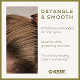 KENT 128mm Men's Pocket Comb SPC85 Hard Rubber Detangling Styling Dual Tooth view 5