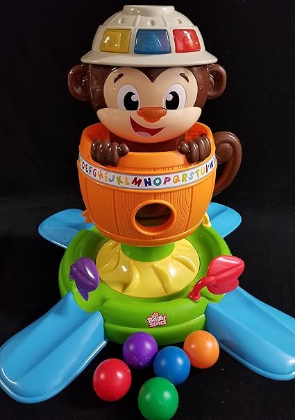 bright starts hide and spin monkey