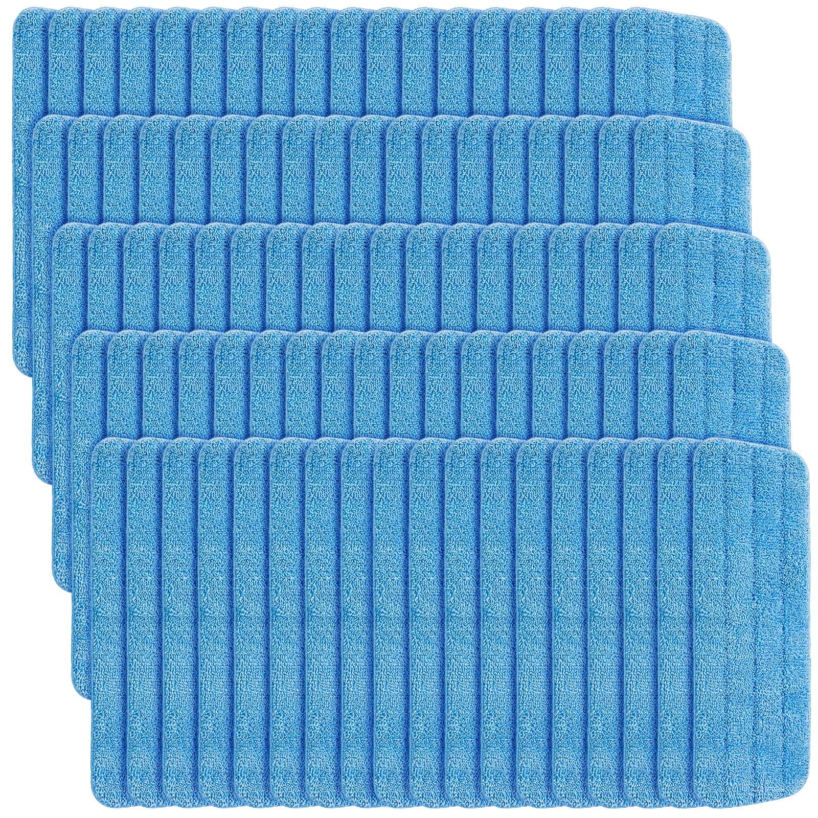 Photo 1 of 24 Pack Microfiber Mop Pad, Spray Mop Replacement Heads for Wet Dry Mops, Machine Washable Reusable Household Replacement Pads for Hardwood and Hard Surface Floor Cleaning and Scrubbing