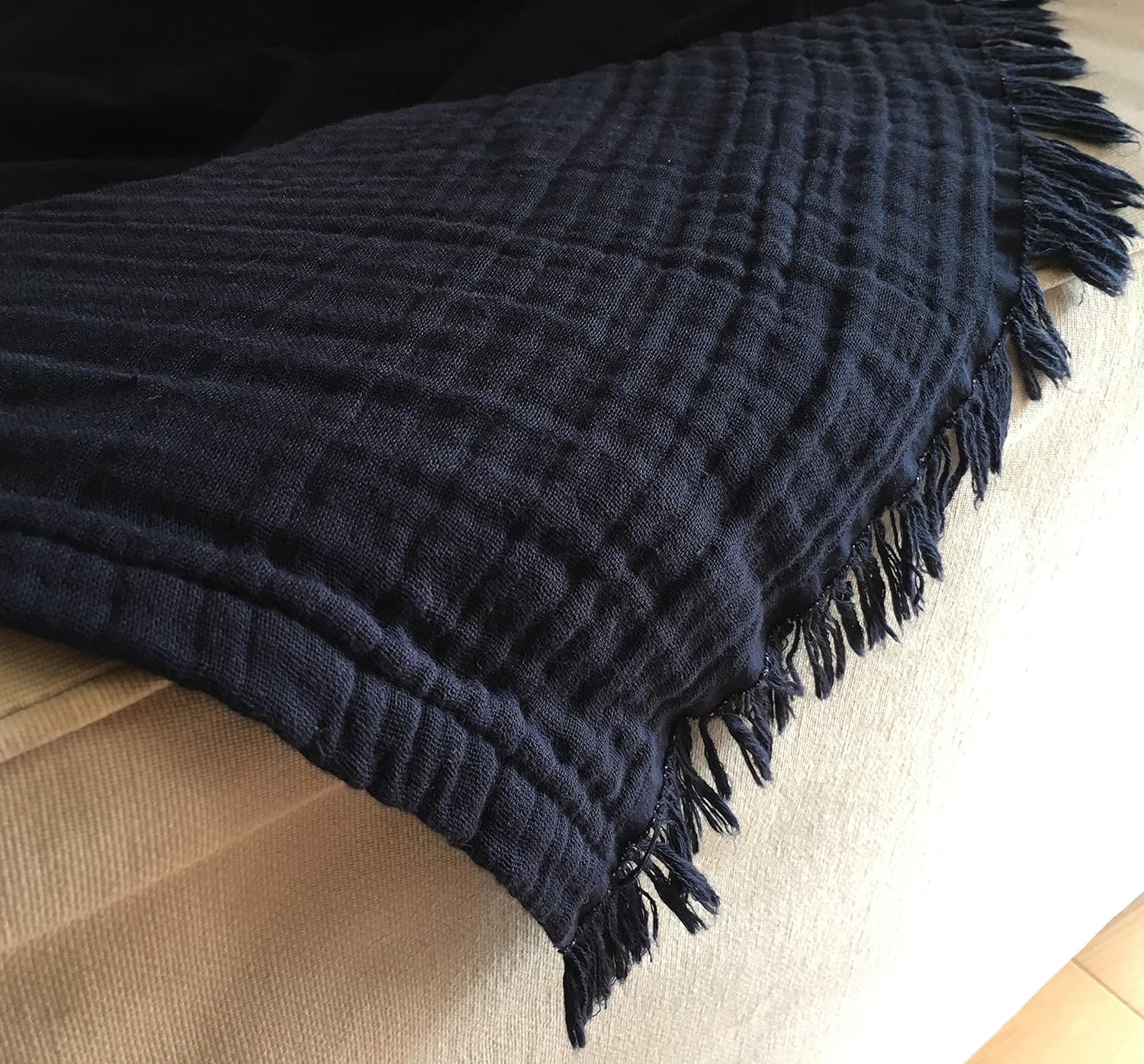 muslin cotton throw