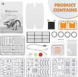 SIMPIM 13-in-1 Solar Robot Kit STEM Education Toy for Kids 8+ Boys Girls view 6
