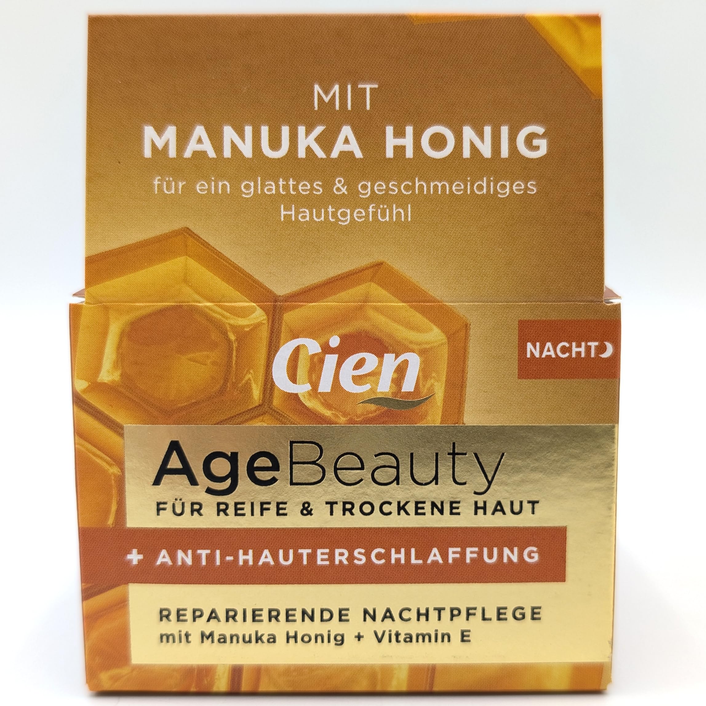Cien Age Beauty Anti-Ageing Firming Regenerating Day & Night Cream With Manuka Honey + Vitamin E - 50ml (Night Cream)