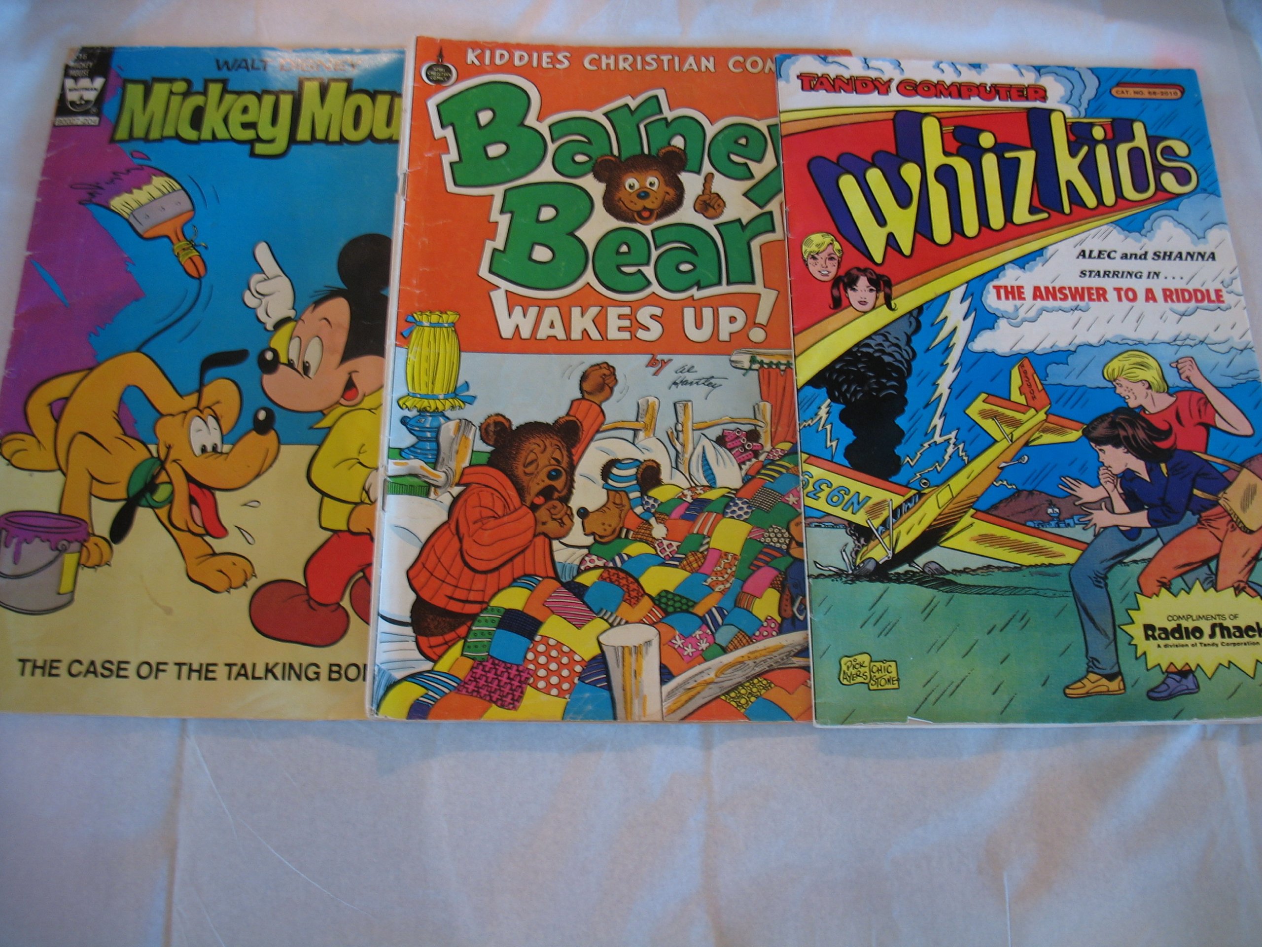 Mickey Mouse The Case Of The Talking Bone 216 Plus 2 More Comic