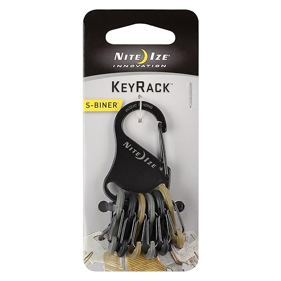 NITE IZE S-Biner Doppelkarabiner, Kunststoff, Größe 6