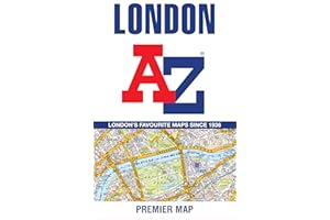 London A-Z Premier Map: Navigate London with ease
