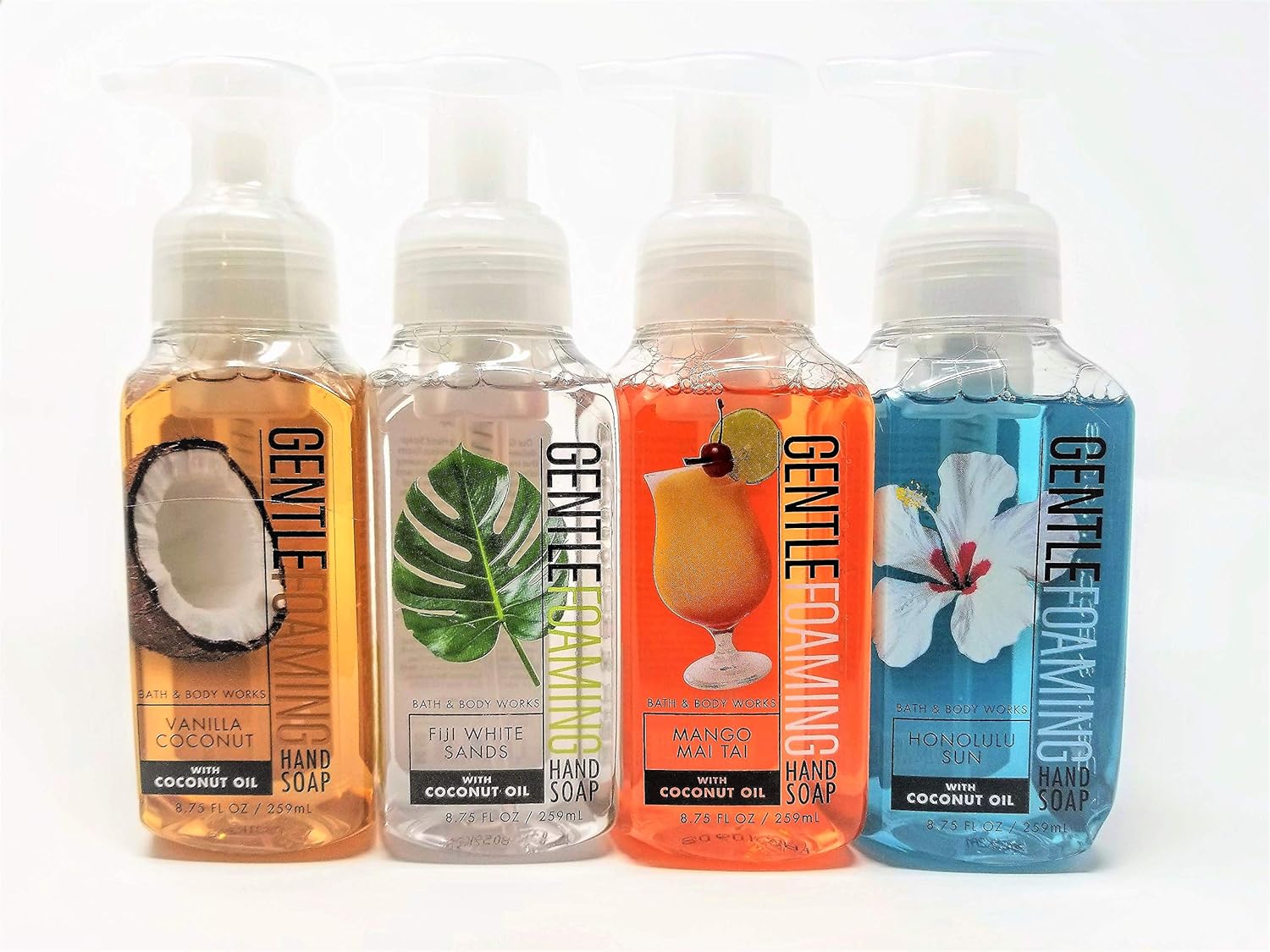 Bath and Body Works Island Collection 4 Pack Fiji White