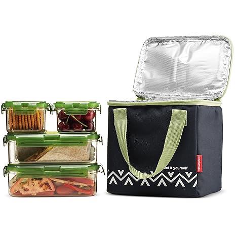 Amazon.com: Komax Lunchmate, paquete de bolsa y lonchera ...