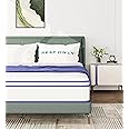 Queen Mattress, Rest Only 10 Inch Mattress Queen in a Box, Memory Foam & Individually Wrapped Coils Pocket Spring for Motion Isolation and Pressure Relief, Medium Firm