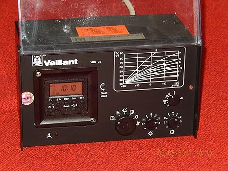 VAILLANT VRC-CB Compaktregler, LCD Schaltuhr war Demoartikel wird im Neutraler Verpackung ...