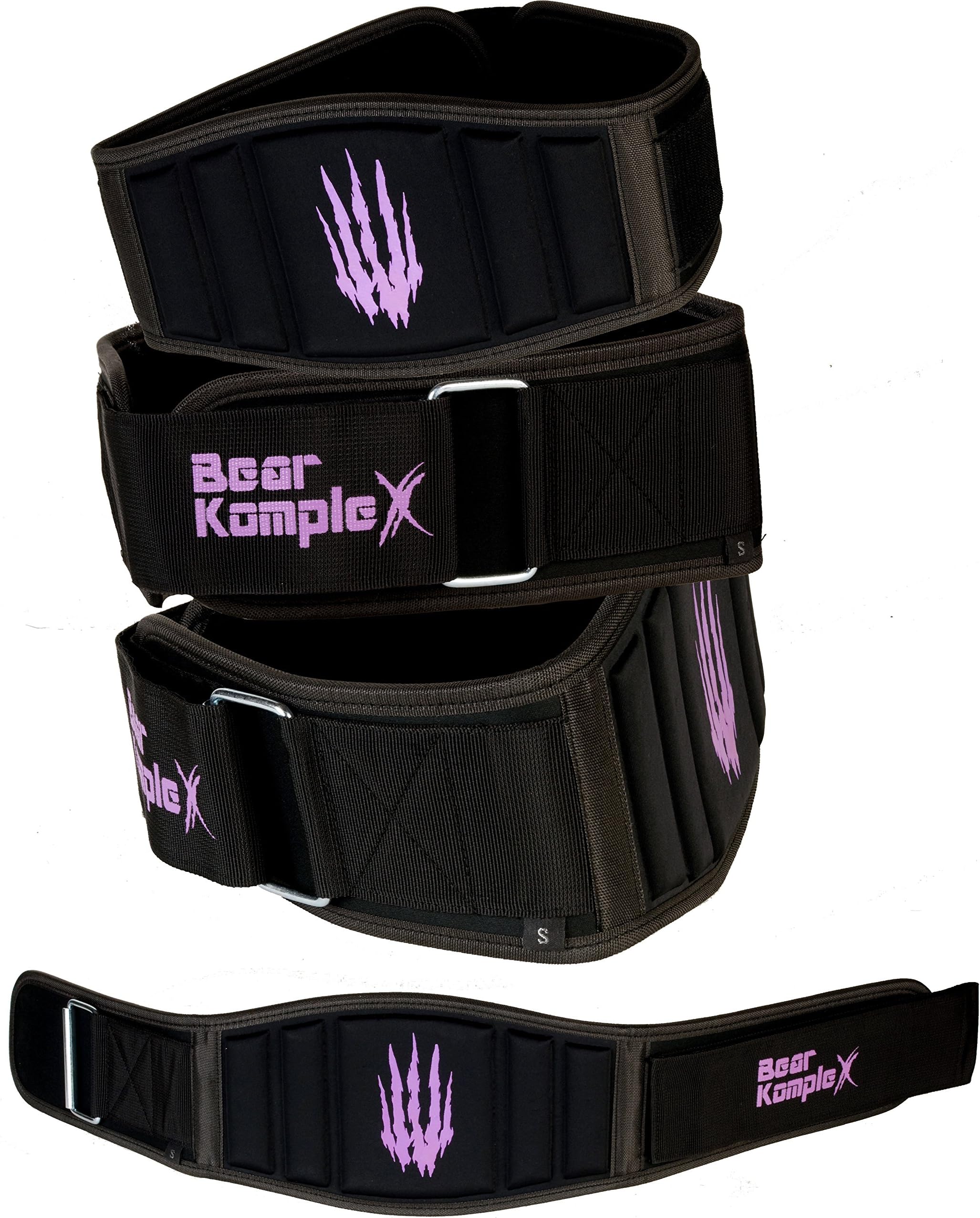 Bear KompleX6" Strength Weightlifting Belt for Men & Women, Durable, Easily Adjustable, Low Profile with Super Firm Back for Support During Powerlifting, Cross Training, Squats, Weights, and More.