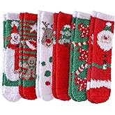 MQELONG Womens Super Soft Fuzzy Cozy Home Sleeping Socks Microfiber Winter Warm Slipper Socks