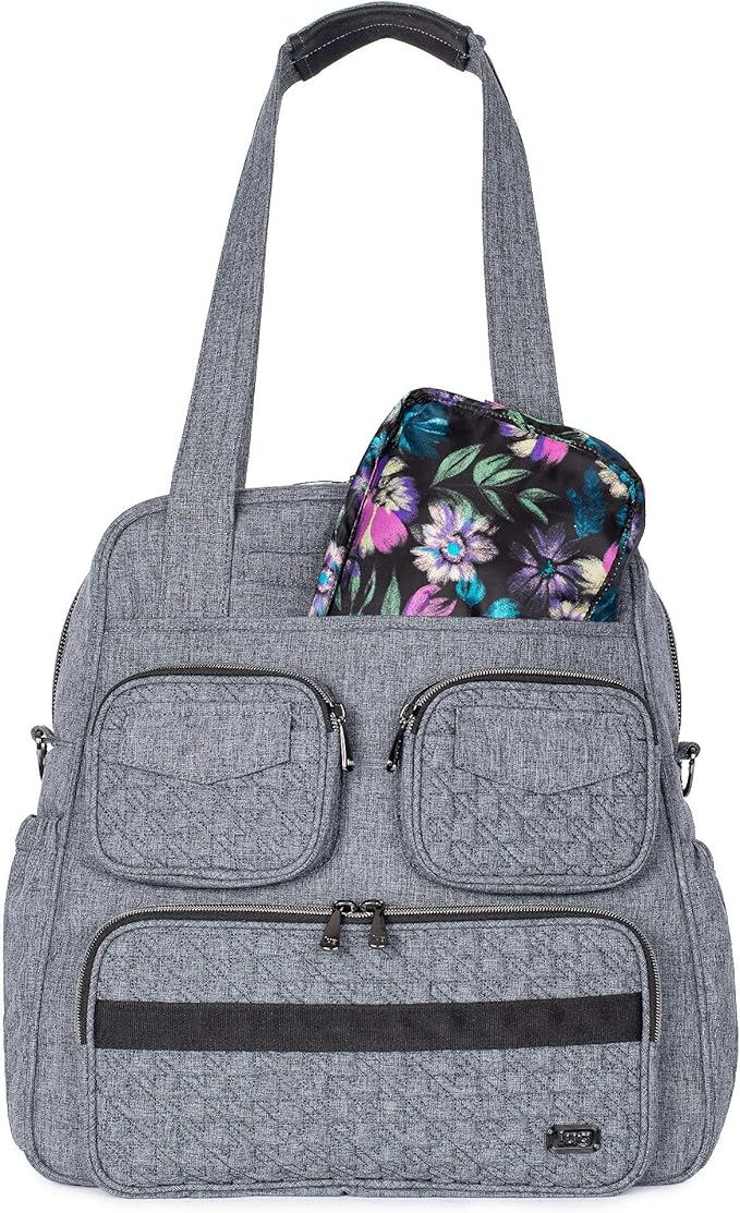 Lug Women's Puddle Jumper Duffel & Packable Set, Heather